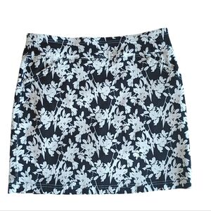 Mario Serrani Black, White Pickleball, Tennis, Athletic Skort SZ M